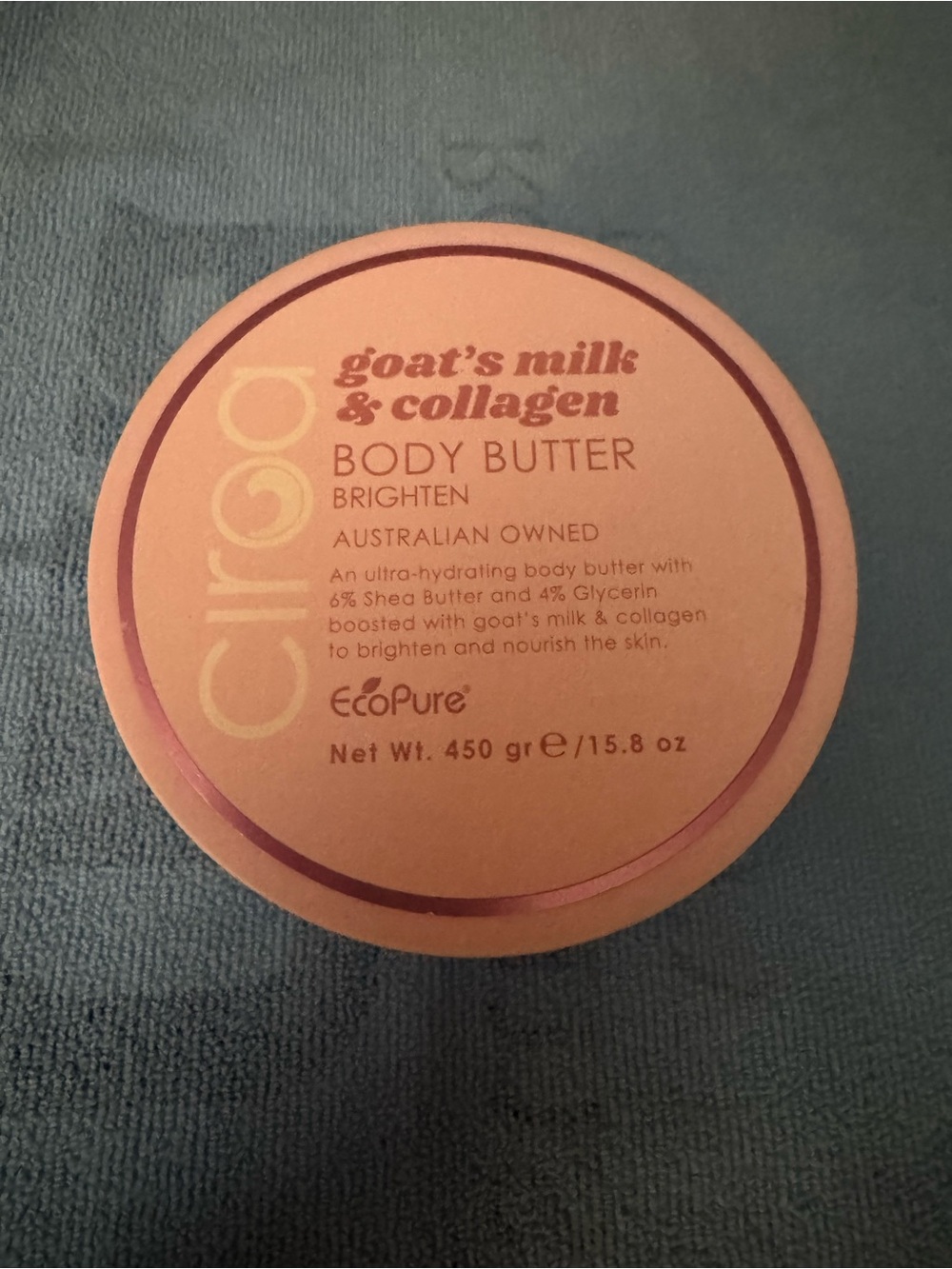 Goat's Milk & Collagen Body Butter - Brighten (Peach)